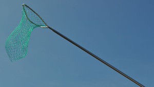 Lee Fisher - Aluminum Crab Scoop Net - 13x11in 60in Handle - TT-LNJF-09