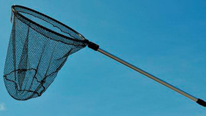 Lee Fisher - Alum Tele Scoop Net - 20x20in 36-60in Hndl - TT-LNJF-11 Lee Fisher - Alum Tele Scoop Net - 20x20in 36-60in Hndl - TT-LNJF-11