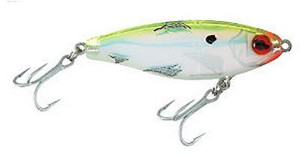 Mirrolure - Mirrodine Suspend Twitch - 2.5in 3/8oz Cht/prl/slv - 17MR-CFPR