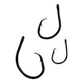 Mustad - Demon Inline Circle Hook - Black Nickel 1x Sz2 10pk - 39944-BN-2-10