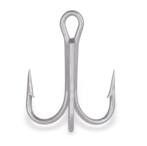 Mustad - Treble Hook - Durasteel 3x Sz4 5pk - 7794-DS-4-5
