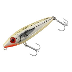 Mirrolure - She Dog Surface Walker - 4in 3/4oz Chr/bone/org - 83MR-CRBN