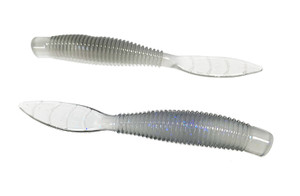 Missile Baits - Ned Bomb Worm - 3.25in 10bg Fishalicious - MBNB325-FSLS