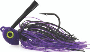 Missile Baits - Mini Swim Jig - 7/16oz Junebug - MJMSW716-JNBG