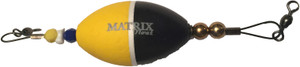 Matrix - Titanium Oval Float Rig - 2.5in Purple/yellow - MOF-10