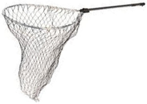 Mid Lakes - Heavy Duty Boat Net - 30x32in 48in Slide Hndl - PRD-10