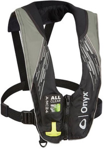 Onyx - Am-24 All Clear Pfd - 30-52in Grey Auto/manual - 132200-701-004-21