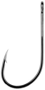 Owner - Aki Light Hook - Black Chrome Sz6 14pk - 4170-051 Owner - Aki Light Hook - Black Chrome Sz6 14pk - 4170-051
