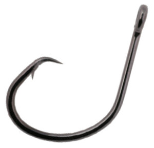 Owner - Mutu Hybrid Circle Hook - Black Chrome 6/0 3pk - 4174-161