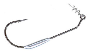 Owner - Twistlock Wgtd Worm Hook - W/cen Pin 3/32oz 6/0 3pk - 5167W-706