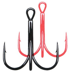 Owner - St-36 Treble Hook - Black Chrome Sz2 6pk - 5636-091