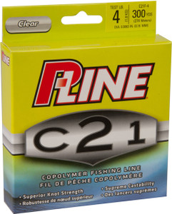 P-Line - C21f-4 Copolymer Line - Clear 300yd 8lb - C21F-08