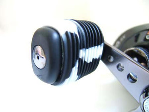 Reel Grip - Handle Knob Grips - 2pk Black/white - 1148 Reel Grip - Handle Knob Grips - 2pk Black/white - 1148