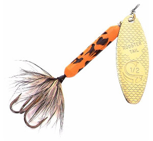 Rooster Tail - Treble Hook Spinner - 1/16oz Yellow Coach Dog - 206-YLCD
