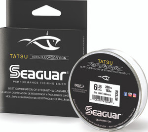 Seaguar - Tatsu Fluoro Line - Clear 6lb 200yd - 06TS200 Seaguar - Tatsu Fluoro Line - Clear 6lb 200yd - 06TS200