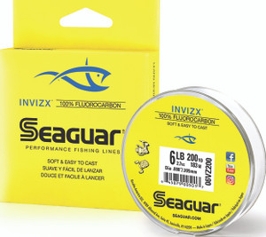 Seaguar - Invizx Fluoro Line - Fluoro Clear 6lb 200yd - 06VZ200 Seaguar - Invizx Fluoro Line - Fluoro Clear 6lb 200yd - 06VZ200