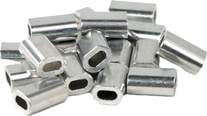 Sea Striker - Aluminum Sleeve - .8mm 40-60# Mono 25pk - 08AL-25