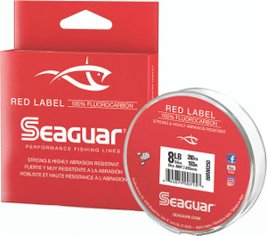 Seaguar - Red Label Fluoro Line - Fluoro Clear 8lb 250yd - 08RM250 Seaguar - Red Label Fluoro Line - Fluoro Clear 8lb 250yd - 08RM250