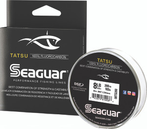 Seaguar - Tatsu Fluoro Line - Clear 8lb 200yd - 08TS200 Seaguar - Tatsu Fluoro Line - Clear 8lb 200yd - 08TS200