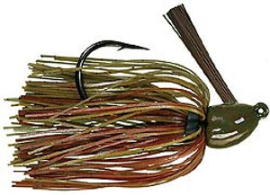 Strike King - Hack Attack Jig - 1/2oz Green Pumpkin - HAHCJ12-46