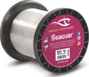 Seaguar - Abrazx Fluoro Line - Fluoro Clear 15lb 1000yd - 15AX1000 Seaguar - Abrazx Fluoro Line - Fluoro Clear 15lb 1000yd - 15AX1000