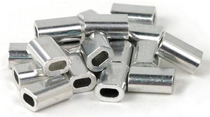 Sea Striker - Aluminum Sleeve - 2.0mm 250-300# Mono 50pk - 2.0AL-50 Sea Striker - Aluminum Sleeve - 2.0mm 250-300# Mono 50pk - 2.0AL-50