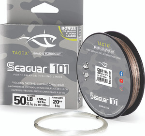 Seaguar - 101 Tactx Braid Line - Camo 50lb 150yd - 50TCX150 Seaguar - 101 Tactx Braid Line - Camo 50lb 150yd - 50TCX150