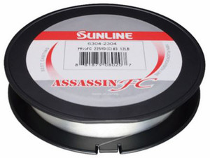 Sunline - Assassin Fluorocarb Line - Clear 8lb 225yd - 63042300 Sunline - Assassin Fluorocarb Line - Clear 8lb 225yd - 63042300