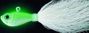 Spro - Bucktail Jig - 2oz Glow - SBTJGL-2