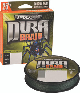 Spiderwire - Durabraid Line - Moss Green 65lb 110yd - SDB65G-150