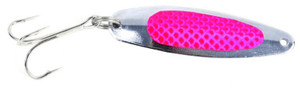 Sea Striker - Shur Strike Castin Spoon - 1oz Chrome/pink - 0029-2813
