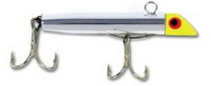 Sea Striker - Got-cha Jig - 2.5in 7/8oz Chrome/yell - G302 Sea Striker - Got-cha Jig - 2.5in 7/8oz Chrome/yell - G302