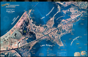 Standard Map - Laminated Fishing Map - Chef Pass/rigolets - M007 Standard Map - Laminated Fishing Map - Chef Pass/rigolets - M007