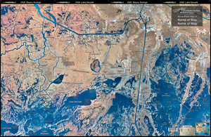 Standard Map - Laminated Fishing Map - Bayou Dularge - M020 Standard Map - Laminated Fishing Map - Bayou Dularge - M020