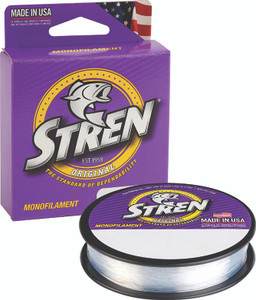 Stren - Original Mono Line - Clear/blue Fl 20lb 100yd - SOPS20-26