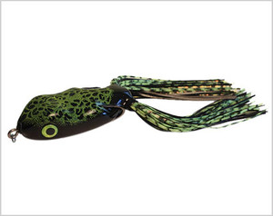 Scumfrog - Pro Series Frog - 5/8oz Black/lime - PRO-2222