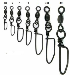 Sea Striker - Coastlock Snap Swivel - Black Sz3 100# 36pk - R3CGB Sea Striker - Coastlock Snap Swivel - Black Sz3 100# 36pk - R3CGB