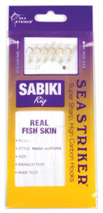 Sea Striker - Pro Sabiki Rig - Hage-aurora Glow Sz14 - SS68HA-14