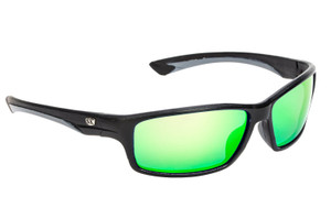 Strike King - Plrzd Sk Plus Sunglass - Black/revo White-green - SG-SKP37 Strike King - Plrzd Sk Plus Sunglass - Black/revo White-green - SG-SKP37