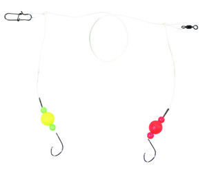 Sea Striker - Spot/pompano Rig - #6 Gold Red-yel Floats - SSSKF-2 Sea Striker - Spot/pompano Rig - #6 Gold Red-yel Floats - SSSKF-2