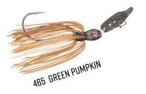 Strike King - Thunder Cricket Blade Jg - 3/8oz Slvr-green Pumpkin - TCVSJ38-465