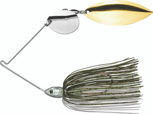 Strike King - Tour Grade Spinnerbait - 3/8oz Co/wl Olive Shad - TGSB38CW-453 Strike King - Tour Grade Spinnerbait - 3/8oz Co/wl Olive Shad - TGSB38CW-453