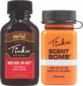 Tinks - #69 Doe Estrous/bomb - 1oz Bottle W/scent Bomb - W6375