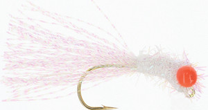 The Crappie Psychic - Iddy Biddy Grass Shrimp - 1/32oz 3pk Wht/chat/blk - TCP007-5