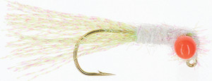 The Crappie Psychic - Iddy Biddy Grass Shrimp - 1/16oz 3pk Wht/chat/org - TCP007-8 The Crappie Psychic - Iddy Biddy Grass Shrimp - 1/16oz 3pk Wht/chat/org - TCP007-8