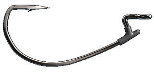 Trokar - Mag Ewg Worm Hook Bt-pin - Platinum Blk 5/0 5pk - TK125-5/0