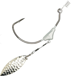 Trokar - Mag Swimblade Hook - Plat Blk 7/0 1/4oz 2pk - TK178-714 Trokar - Mag Swimblade Hook - Plat Blk 7/0 1/4oz 2pk - TK178-714