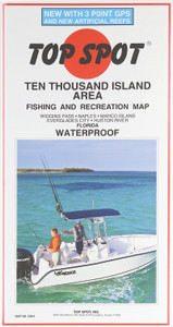 Top Spot - Fishing Map - 10 000 Islands - N-204