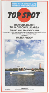 Top Spot - Fishing Map - Daytona Bch/jacksonville - N-221