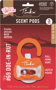 Tinks - Scent Pods - #69 Doe In Rut 3pk - W6354